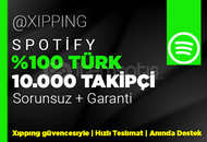 GARANTİLİ | 10000 TÜRK TAKİPÇİ SPOTİFY