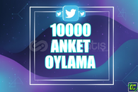 ⭐️ [GARANTİLİ] 10000 TWİTTER ANKET OYLAMA ⭐