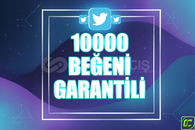 ⭐️ [GARANTİLİ] 10000 TWİTTER BEĞENİ ⭐