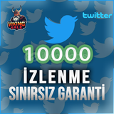 ⭐️ [GARANTİLİ] 10000 TWİTTER İZLENME⭐