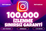 ⭐️ [GARANTİLİ] 100.000 İNSTAGRAM İZLENME ⭐