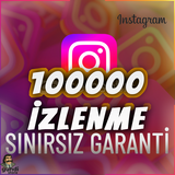 ⭐️[GARANTİLİ] 100000 İNSTAGRAM İZLENME ⭐