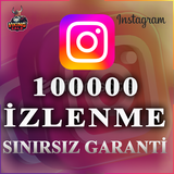 ⭐️ [GARANTİLİ] 100000 İNSTAGRAM İZLENME ⭐