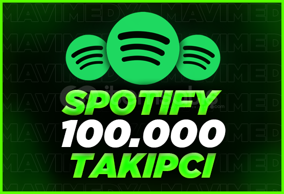 (GARANTİLİ) 100.000 SPOTİFY Takipçi/Playist (GARANTİLİ) 100.000 SPOTİFY Takipçi/Playist