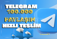 [GARANTİLİ] 100.000 TELEGRAM PAYLAŞIM