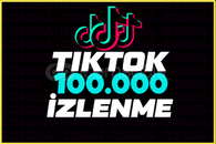 ⭐GARANTİLİ⭐100.000 TİKTOK İZLENME(UYGUN FİYAT)