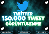 ⭐️ [GARANTİLİ] 150.000 TWEET GÖRÜNTÜLENME⭐