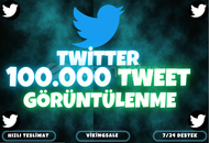 ⭐️ [GARANTİLİ] 100.000 TWEET GÖRÜNTÜLENME⭐