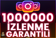 ⭐️ [GARANTİLİ] 1000000 İNSTAGRAM İZLENME ⭐