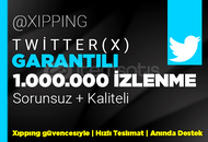 GARANTİLİ | 1000000 İZLENME TWİTTER | KALİTELİ