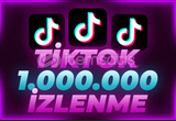 ⭐[GARANTİLİ] 1.000.000 TİKTOK GERÇEK İZLENME⭐