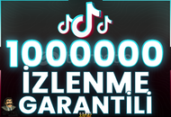 ⭐️ [GARANTİLİ] 1000000 TİKTOK İZLENME ⭐