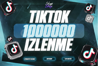 ⚡ [GARANTİLİ] 1000000 TİKTOK İZLENME ⚡