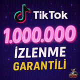 ⭐️ [GARANTİLİ] 1.000.000 TİKTOK İZLENME ⭐