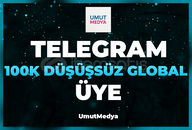 ⭐️[Garantili]100K Düşüşsüz Telegram Kanal Üye!⭐