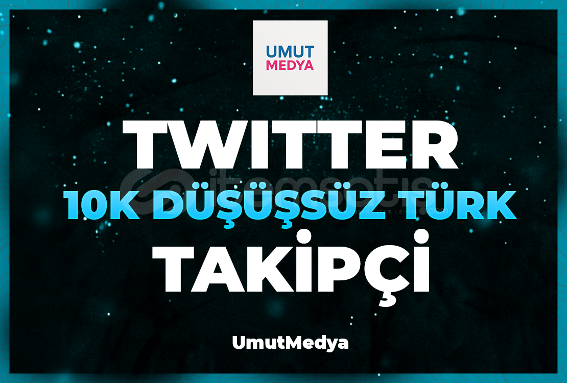 Garantili 10K Aktif Twitter Türk Takipçi! Garantili 10K Aktif Twitter Türk Takipçi!