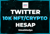 ⭐️ [Garantili] 10K Nft/Crypto Twitter Hesabı! ⭐