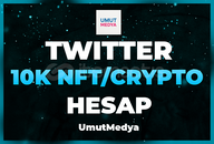⭐️ [Garantili] 10K Nft/Crypto Twitter Hesabı! ⭐
