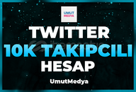 ⭐️ [Garantili] 10K Takipçili Twitter Hesabı! ⭐