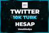 ⭐️ [Garantili] 10K Türk Twitter Hesabı! ⭐