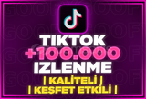 ⭐[GARANTİLİ] 10X TİKTOK 100.000 GERÇEK İZLENME⭐