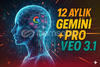 ✅ | Garantili | 12 Ay Gemini Pro VEO 3