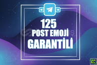 ⭐️ [GARANTİLİ] 125 TELEGRAM POST EMOJİ⭐
