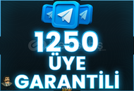 ⭐️ [DÜŞÜŞSÜZ!] 1250 TELEGRAM ÜYE ⭐
