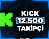 ⭐️[GARANTİLİ]⭐️ 12.500 Takipçi | Kick