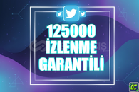⭐️ [GARANTİLİ] 125000 TWİTTER İZLENME ⭐