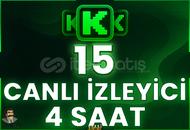 ⭐️ [GARANTİLİ] 15 CANLI YAYIN İZLENME 4 SAAT⭐
