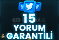 ⭐️ [GARANTİLİ] 15 TWİTTER YORUM ⭐
