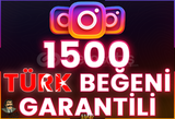 ⭐️ [GARANTİLİ] 1500 İNSTAGRAM TÜRK BEĞENİ ⭐