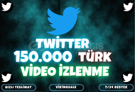 ⭐️[GARANTİLİ] 150.000 TWİTTER VİDEO İZLENME⭐️
