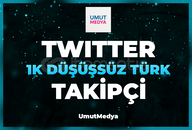 Garantili 1K Aktif Twitter Türk Takipçi!