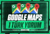 ⭐[TÜRK] 1X GOOGLE MAPS YORUM GARANTİLİ