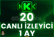 ⭐️ [GARANTİLİ] 20 CANLI YAYIN İZLENME 1 AY ⭐