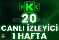 ⭐️ [GARANTİLİ] 20 CANLI YAYIN İZLENME 1 HAFTA ⭐