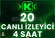 ⭐️ [GARANTİLİ] 20 CANLI YAYIN İZLENME 4 SAAT⭐