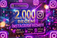 ✅[GARANTİLİ]✅2.000 BEĞENİ Hızlı-Teslim 7/24