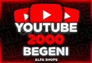  ⭐(GARANTİLİ) 2000 BEĞENİ YOUTUBE