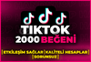 ⭐[GARANTİLİ] TİKTOK 2000 GERÇEK BEĞENİ⭐