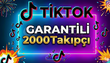 (GARANTİLİ) 2000 TİKTOK TAKİPÇİ 