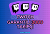 ⭐[30 GÜN GARANTİLİ] 3000 TWİTCH KALİTE TAKIPÇİ⭐