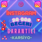 ⭐️GARANTİLİ⭐️ -20.000 BEĞENİ INSTAGRAM- TELAFİ 