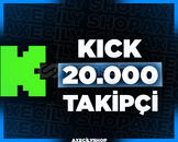 ⭐️[GARANTİLİ]⭐️ 20.000 Takipçi | Kick