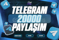 ⚡ [GARANTİLİ] 20000 TELEGRAM PAYLAŞIM ⚡