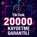 ⭐️ [GARANTİLİ] 20.000 TİKTOK KAYDETME ⭐