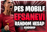 ⭐[GARANTİLİ] EFSANEVİ PES MOBİLE RANDOM HESAP⭐