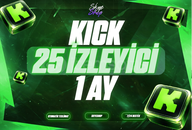 ⚡ [GARANTİLİ] 25 CANLI YAYIN İZLENME 1 AY ⚡